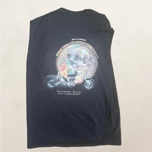 Y2K Sleeveless biker tee